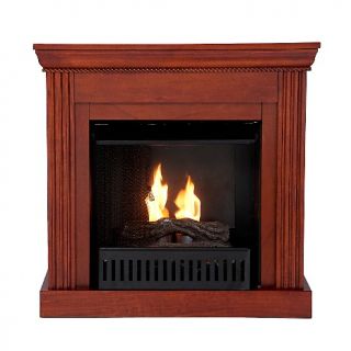 Wexford Petite Convertible Mahogany Gel Fireplace