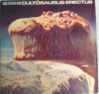 BLUE OYSTER CULT Cultosaurus Erectus LP 1980 Columbia AL36550