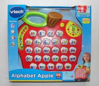 Vtech Alphabet Apple Learning Electronic Toy New in Box