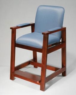 Wood High Hip Chair Office Doctor Stool Seat Exam Chair