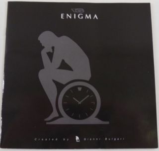 Gianni Bulgari Enigma Swiss Quartz Movement Ladies Watch w