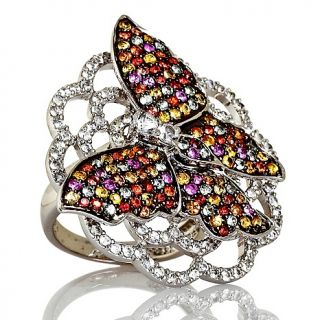  of sapphire sterling silver butterfly ring rating 3 $ 167 93 s h $ 6