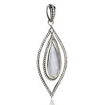 himalayan gems chalcedony drop sterling silver pendant $ 89 90
