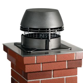 RS009 Exhausto Exhaust Fan Help Fireplace Chimney Draft