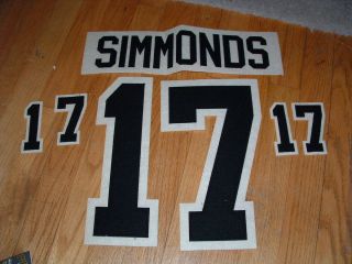  17 Flyers 2012 Winter Classic Authentic Jersey Name Number Kit