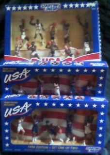 1992 and 1996 USA Olympic Dream Team Starting Lineups