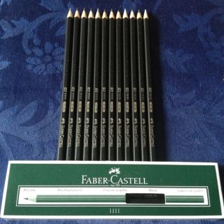 Faber Castell Box of 12 Pencils 1111 2 B Blacklead