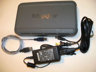 Maxtor Personal Storage 3200 500GB USB 2 0 External Hard Drive