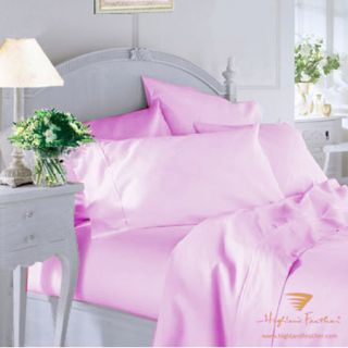50 Cotton Percale Double Full Extra Long Size Fitted Sheet 54x80 13