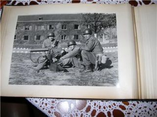 Company 16th Infantry Regiment Xmas 1949 Photo Book