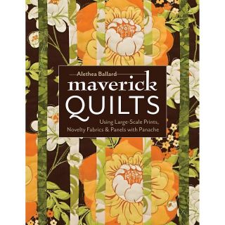 109 9419 clover maverick quilts using large scale prints novelty