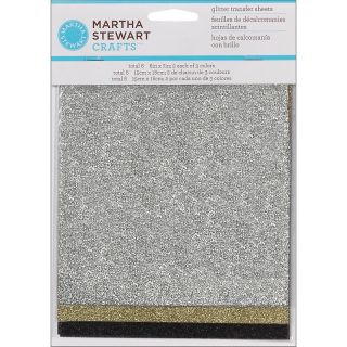 111 4169 martha stewart crafts glitter sheets mineral rating 1 $ 9 95