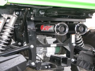 Big Gun Dual EVO Exhaust Pipe Slip on Mufflers Kawasaki teryx 750 08