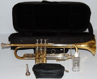  Stradivarius Trumpet Model 37 with Soft Case Elkhart Indiana