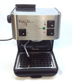 Starbucks Sin 006 Chrome Espresso Coffee Machine for Parts or Repair