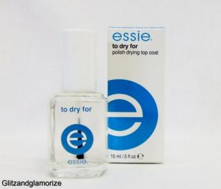 ESSIE Nail Treatment TO DRY FOR   Fast Dry & High Shine .5oz/14ml