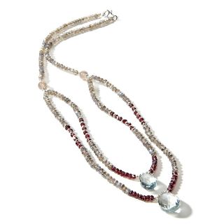  and gemstone sterling silver 18 beaded necklace rating 3 $ 119
