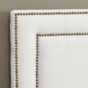 Austen White Queen Headboard Fabric content: 100% Polyester Micro
