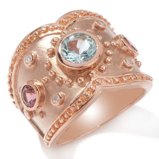 124 380 dallas prince 1 34ct aquamarine pink tourmaline and diamond
