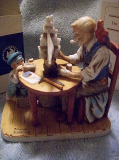 Norman Rockwell Museum Figurine for A Good Boy 1980