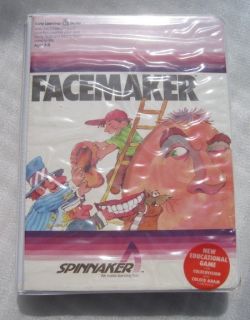 SEALED Colecovision Coleco Facemaker Make A Face Videogame