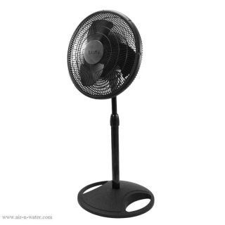 2521 Lasko 16 Oscillating Pedestal Fan With Black Plastic