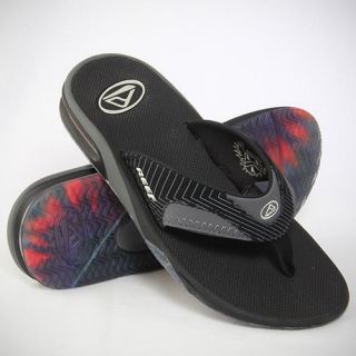 Reef Fanning Tie Dye Mens Flip Flops Sandals New 2011