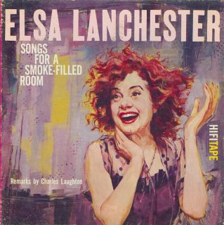 Reel to Reel Tape 2 Track Elsa Lanchester Songs for A Smoked Filled