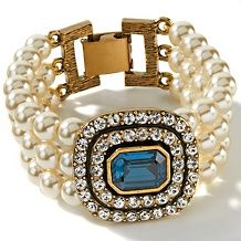  box $ 29 90 heidi daus belgian disc crystal 4 strand bracelet $ 139 95