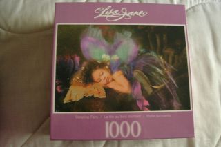 Lisa Jane Sleeping Fairy 1000 Piece Jigsaw Puzzle SEALED New 28 x 19