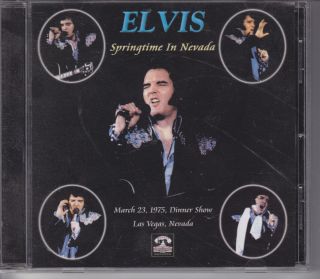 Elvis Springtime in Nevada RARE Concert CD