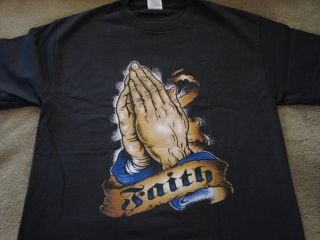 FAITH   Religious Christian T Shirt