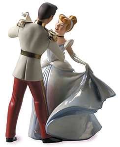 Cinderella and Prince Charming WDCC Disney w Cert 
