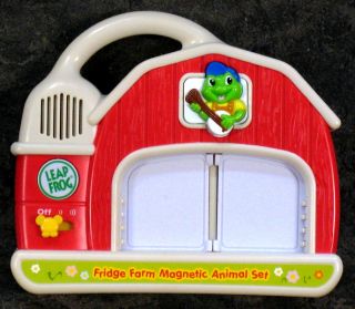 LeapFrog Fridge Farm Farmer Tad Replacement Animals Head or Tail Your