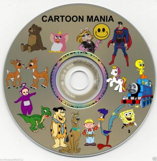Embroidery Machine Cartoon Design CD PES Format to Use with Brother