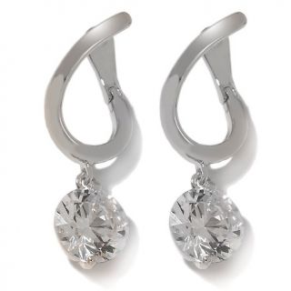 151 544 absolute 4ct absolute 8mm round euro drop earrings rating 26 $