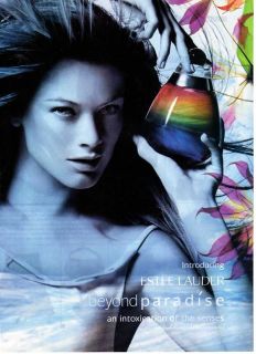 2005 Estee Lauder Beyond Paradise Perfume Print Ad
