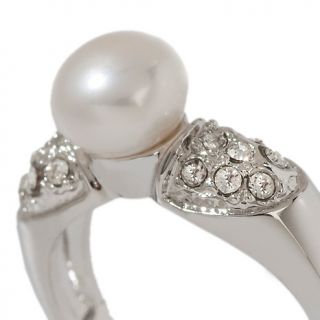 Designs by Veronica™ Cultured Freshwater Pearl and Clear Crystal