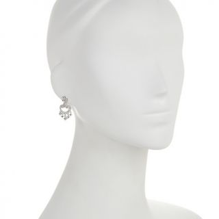 Xavier 2.2ct Absolute™ Round and Marquise Chandelier Drop Earrings