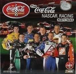 Coca Cola NASCAR Racing Family Board Game