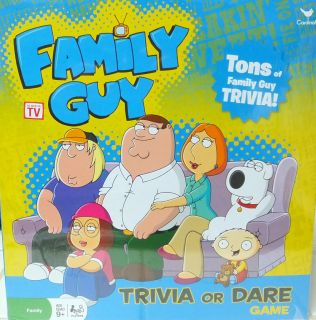 FAMILY GUY Triva or Dare Board Game 2011 NEW Great for Party Game