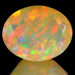 10 ct Excellent Multicolor Flashing Play Ethiopia Rainbow Opal