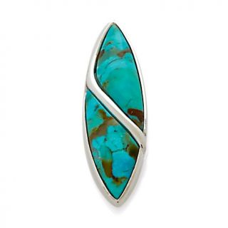 Jay King Sonoran Turquoise Sterling Silver Pendant