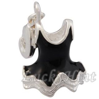 Lady Party Skirt Eudora Lobster Clasp Silver Charm T381