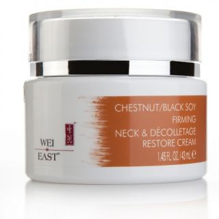 178 546 wei east chestnut black soy neck and decolletage restore cream