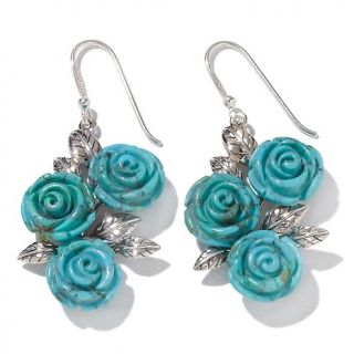 169 562 sally c treasures turquoise rose bouquet sterling silver