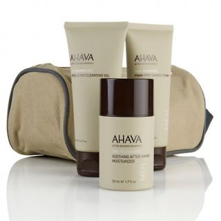 178 435 ahava ahava men s 3 piece travel kit with travel case rating