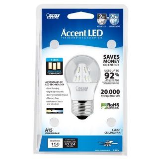 Feit Electric BPA15 CL LED RP Accent LED A15 Bulb Clear