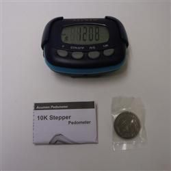  10K Stepper Pedometer with Stopwatch and 10 000 Step Counter