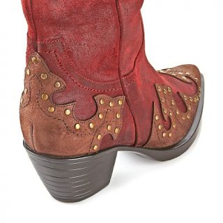 Shoes Boots Knee High Boots VANELi Studded Suede Cowboy Boot